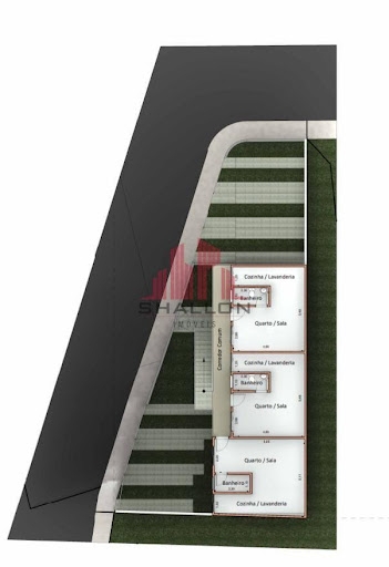 Kitnet-Studio, 32 m² - Foto 1