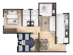 #134 - Apartamento para Venda em Sorocaba - SP - 2