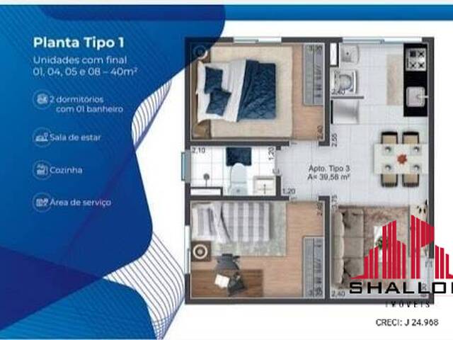 #AP0039 - Apartamento para Venda em Sorocaba - SP - 3